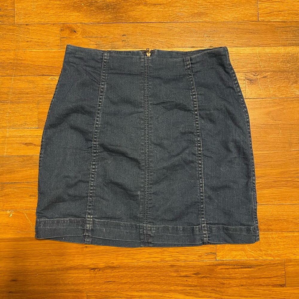 Skirt denim